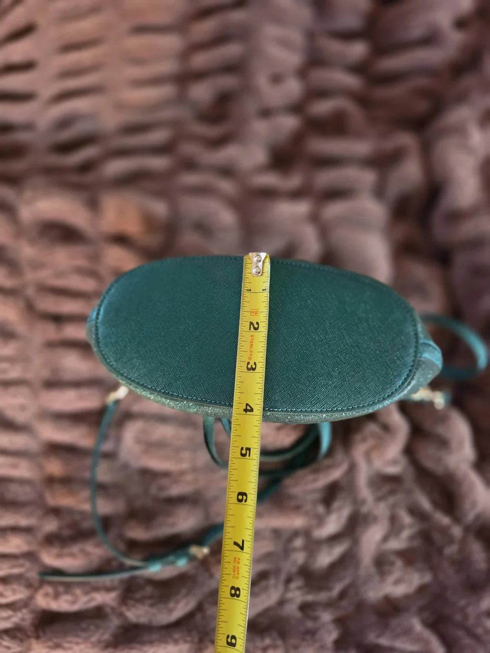 Kate Spade Green Glitter Shoulder Bag